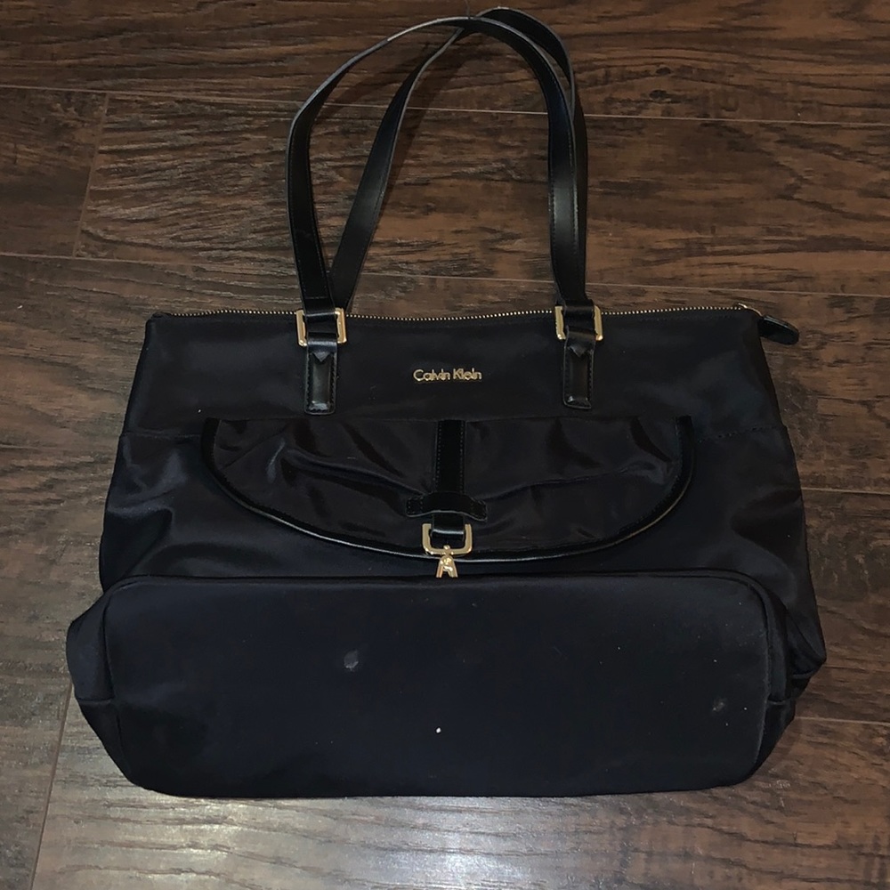 Calvin Klein black bag.